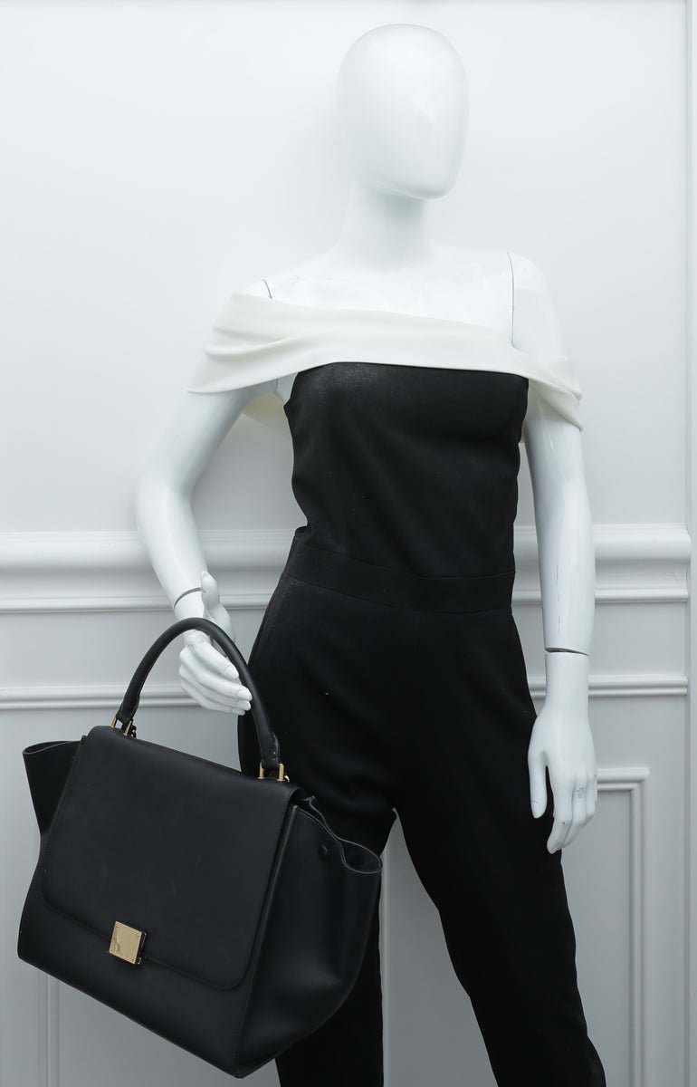 Celine Black Trapeze Medium Bag