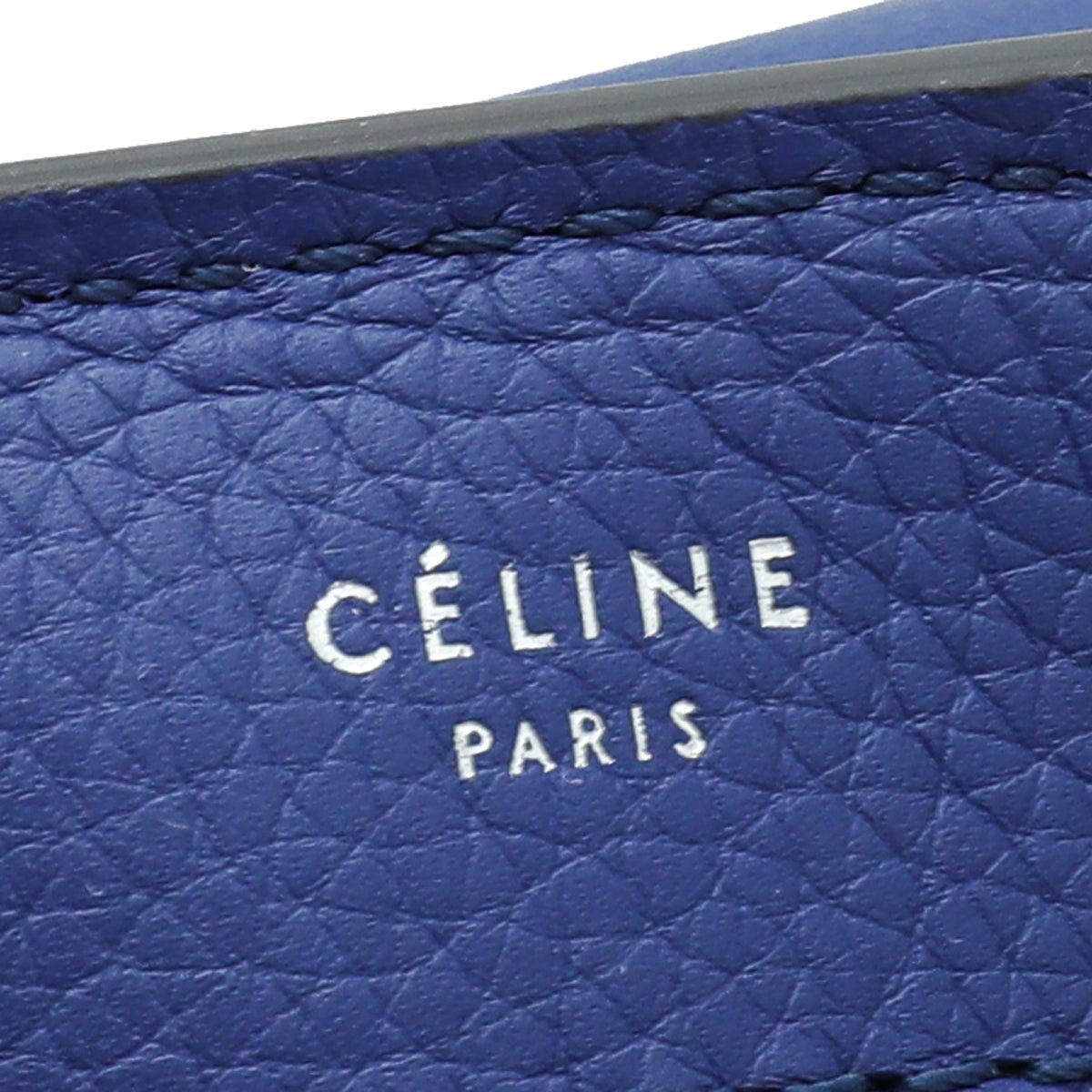 Celine Blue Trapeze Medium Bag