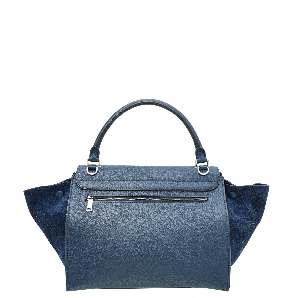 Celine Blue Trapeze Medium Bag