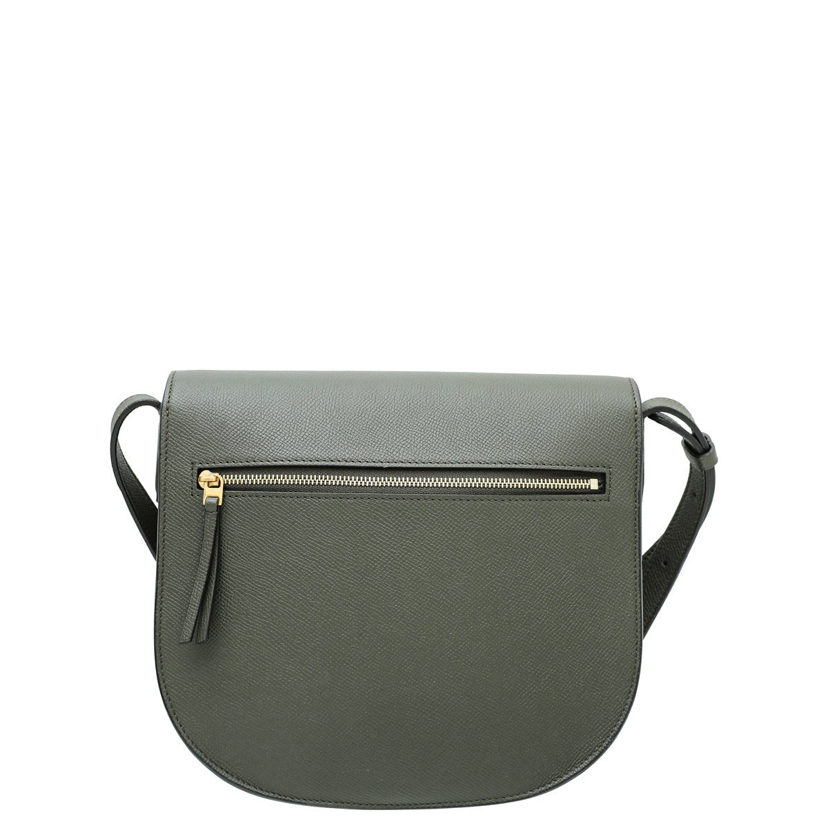 Celine Dark Olive Compact Trotteur Bag