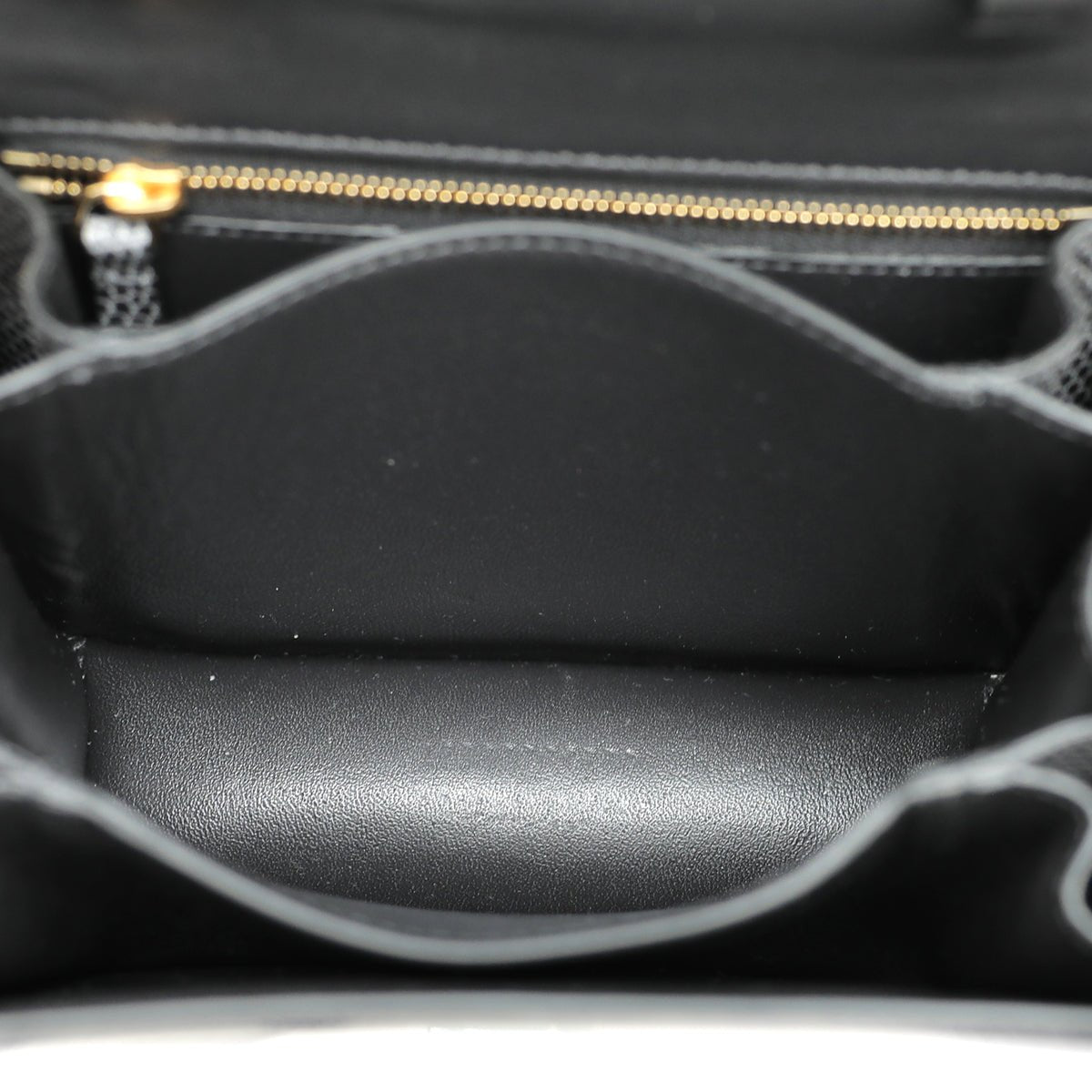 Celine Gray Lizard Classic Box Bag