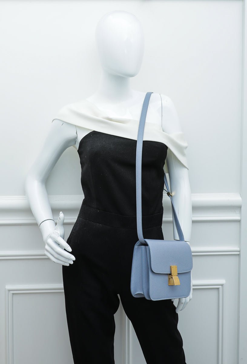 Celine Grey Teen Classic Bag