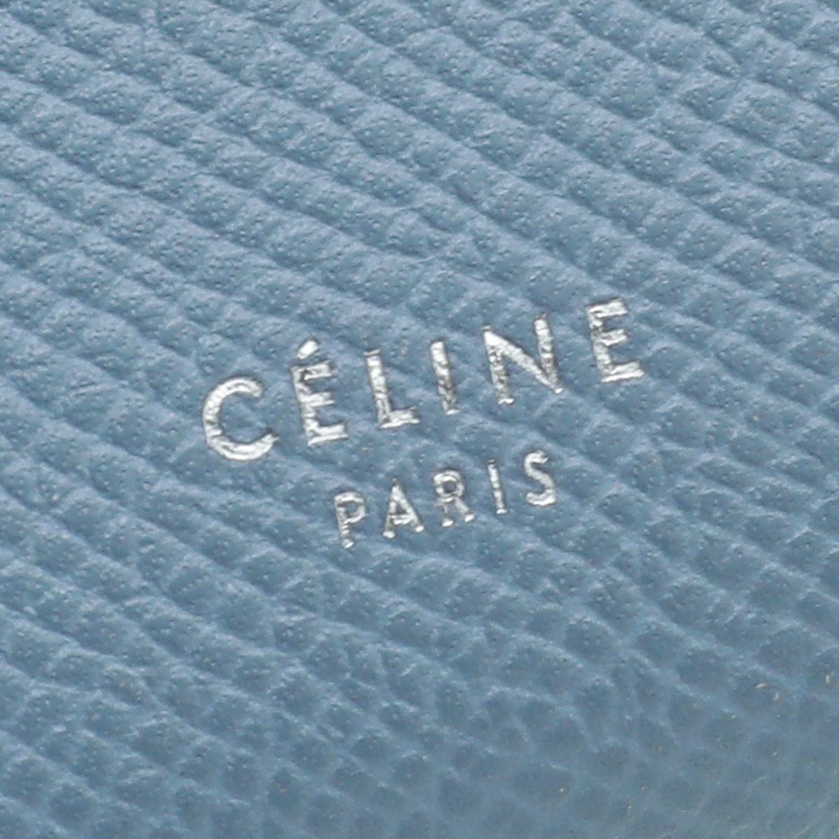 Celine Light Blue Multifunction Medium Wallet