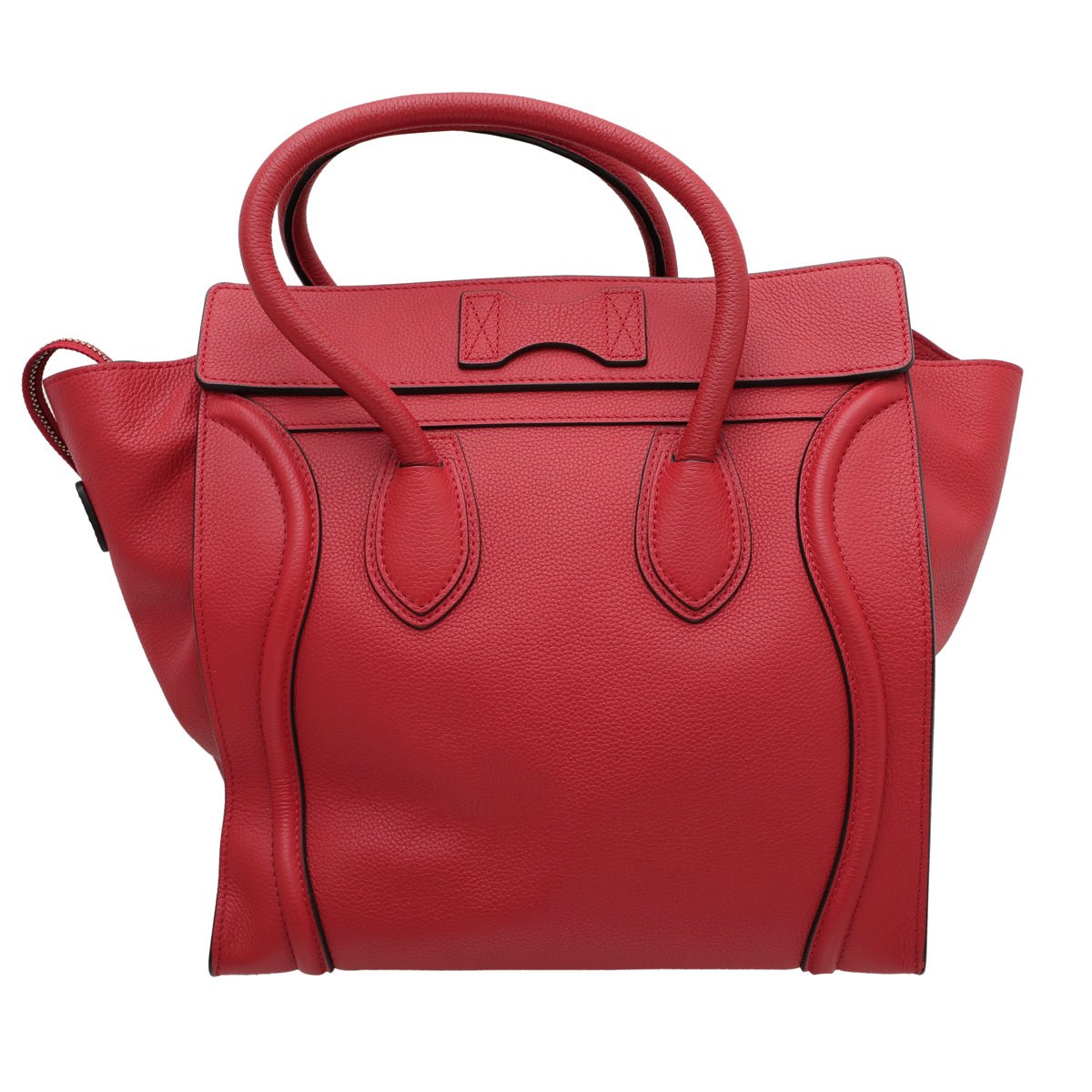 Celine Red Mini Luggage Bag