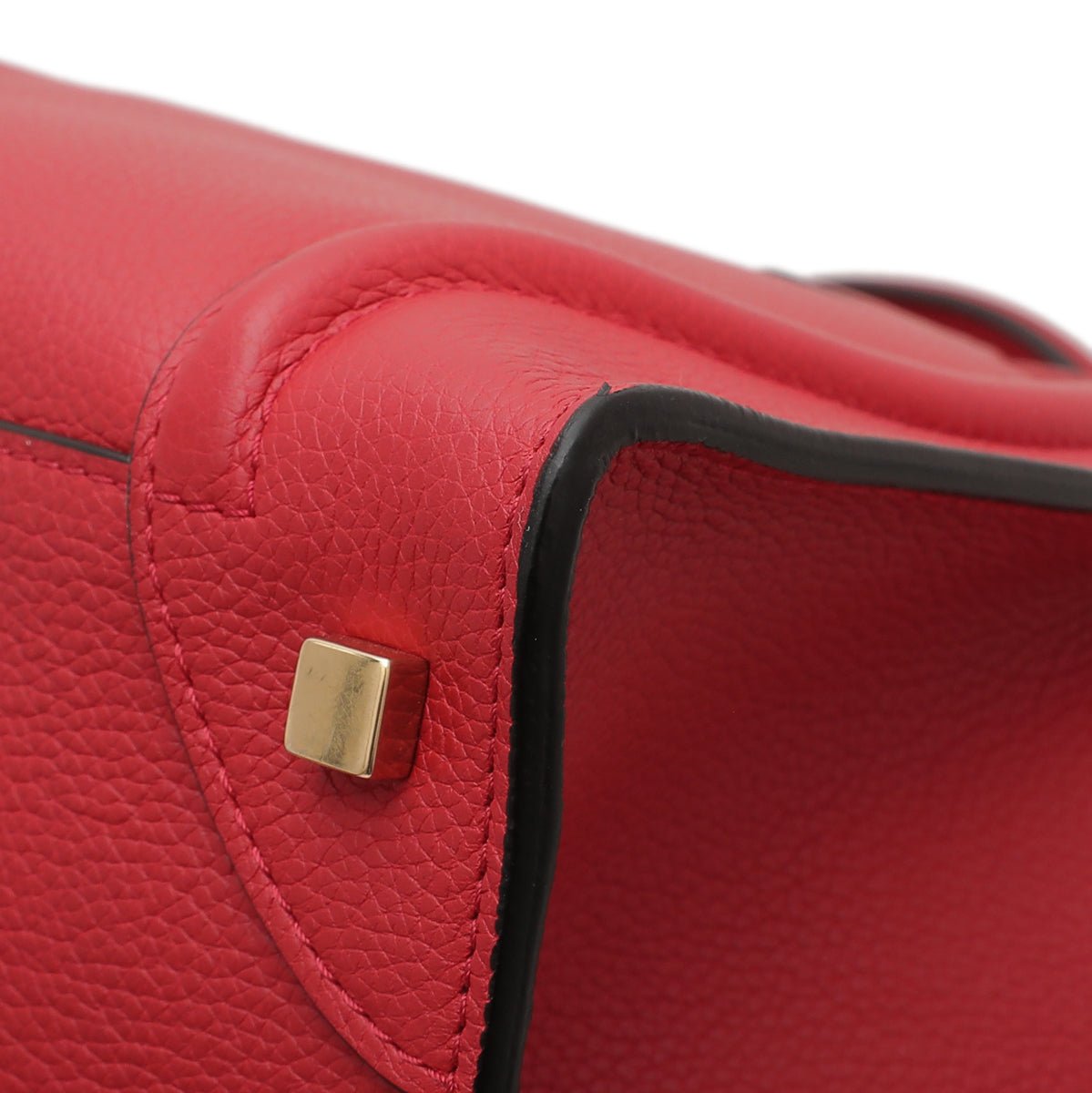 Celine Red Mini Luggage Bag