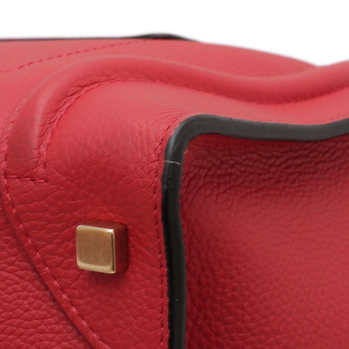 Celine Red Mini Luggage Bag