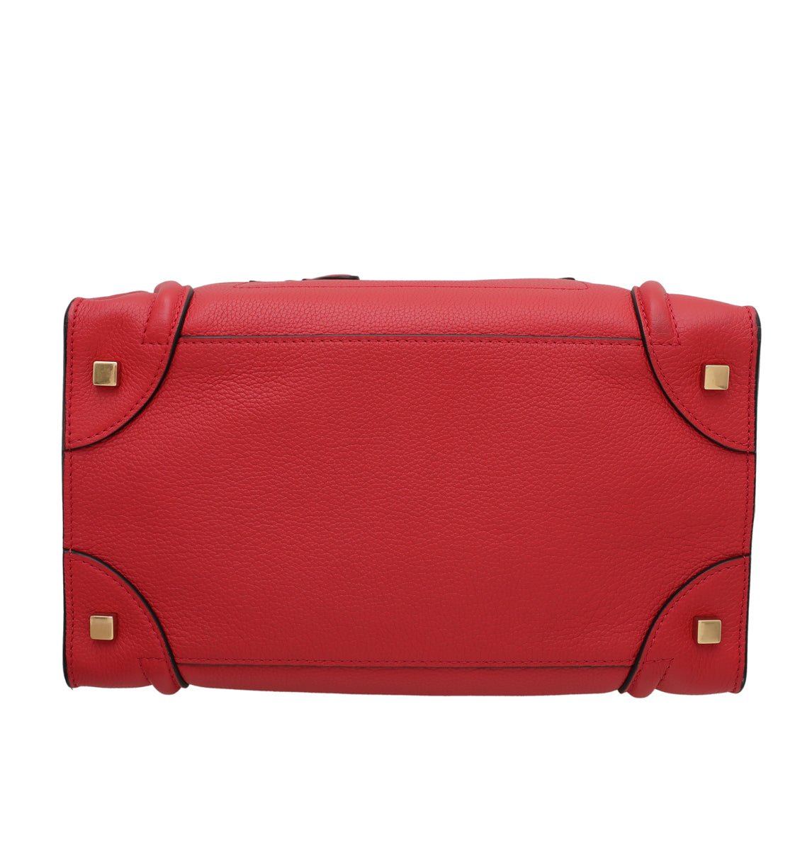 Celine Red Mini Luggage Bag