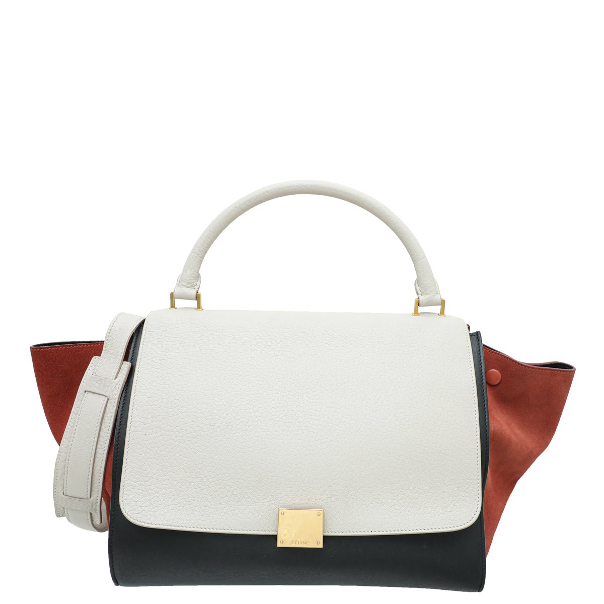 Celine Tricolor Trapeze Medium Medium Bag