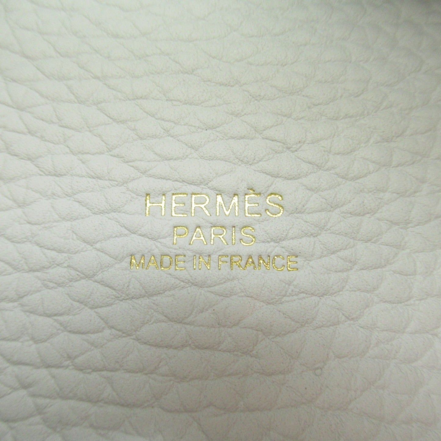 Hermes Picotin Lock MM Blue Pearl Handbag Handbag Leather ant  Blue