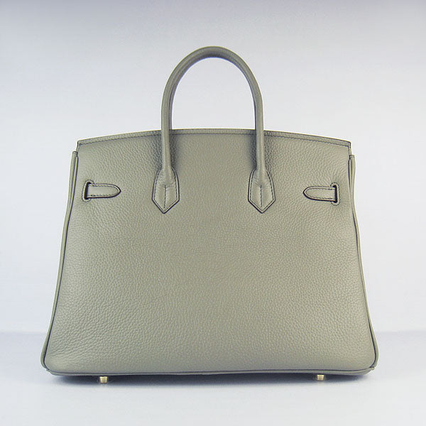 Hermes Birkin 30cm Togo Leather Handbags Dark Grey Golden