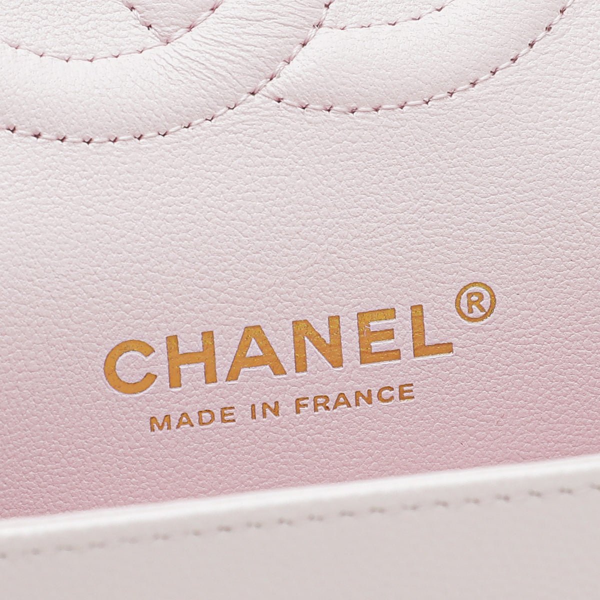 Chanel Baby Pink CC Classic Caviar Double Flap Medium Bag