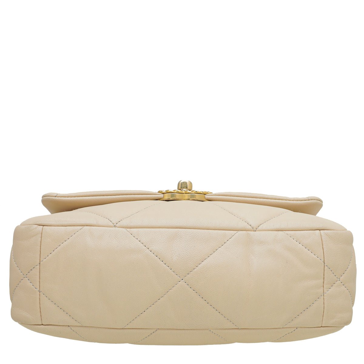 Chanel Beige CC 19 Small Flap Bag