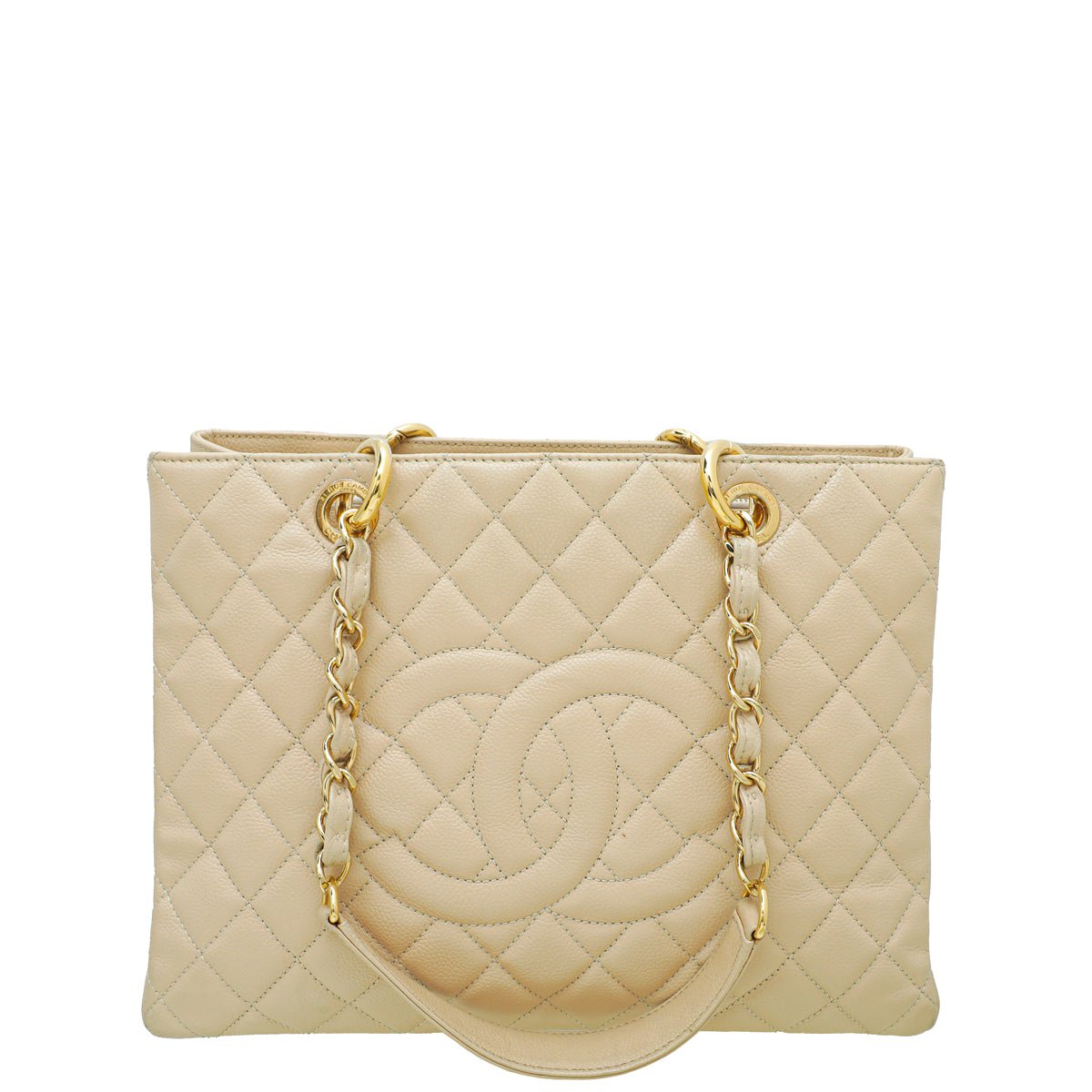 Chanel Beige CC GST Medium Bag