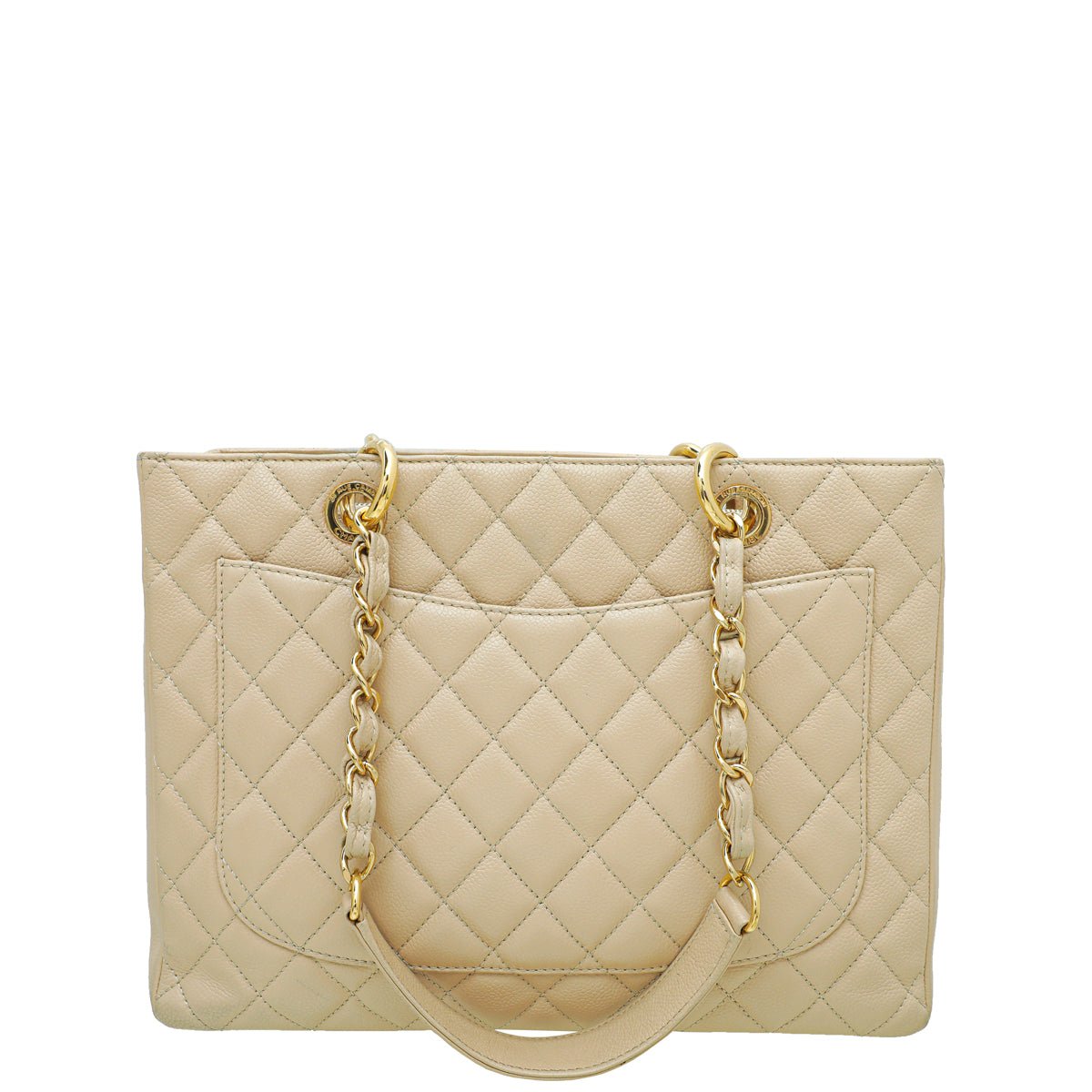 Chanel Beige CC GST Medium Bag