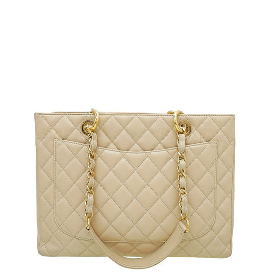 Chanel Beige CC GST Medium Bag