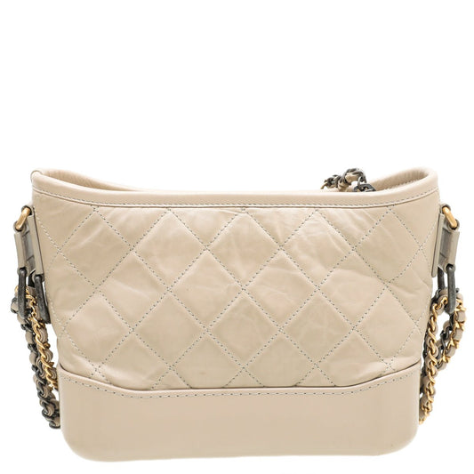 Chanel Beige Gabrielle Hobo Small Bag