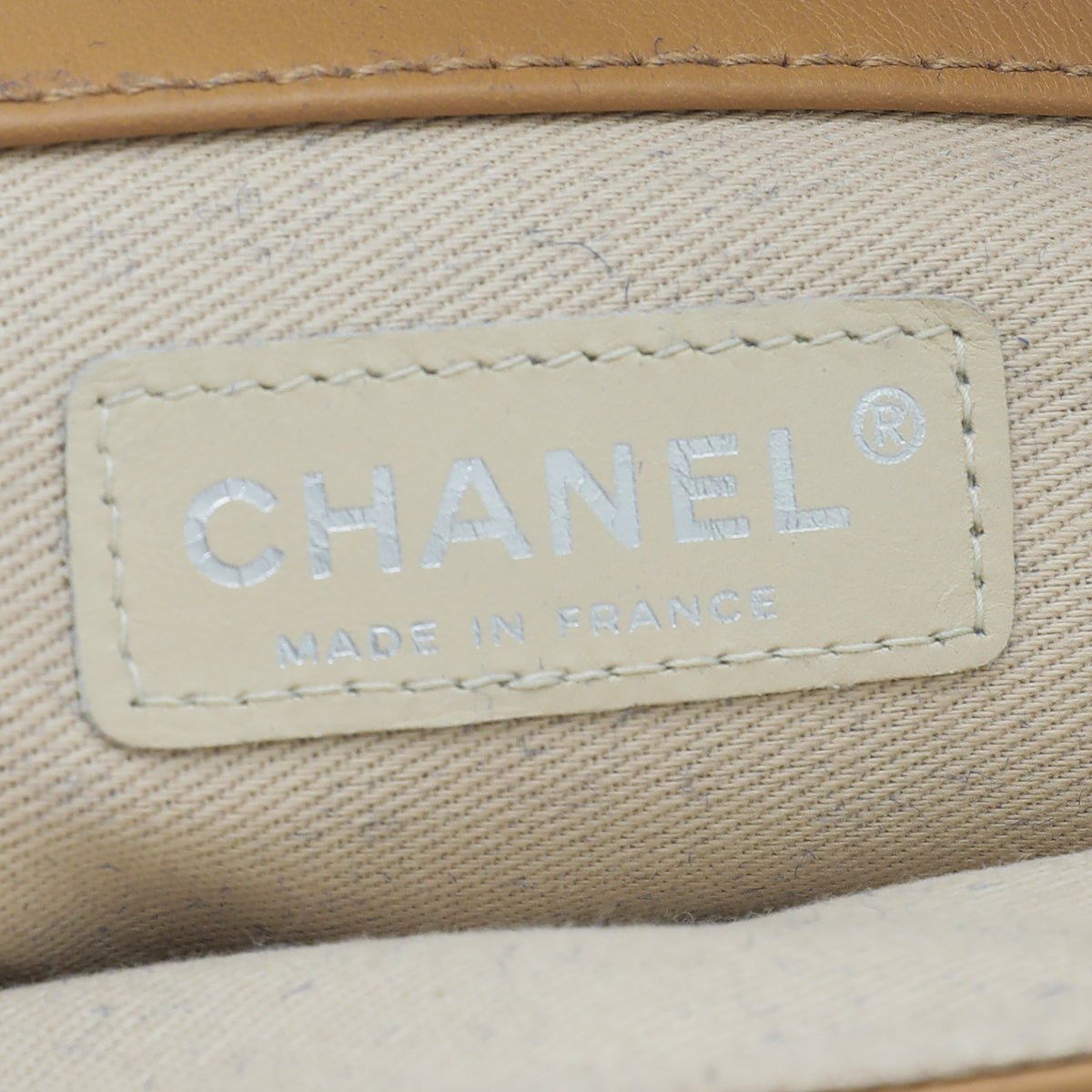 Chanel Beige Giant Reissue Lock Bag