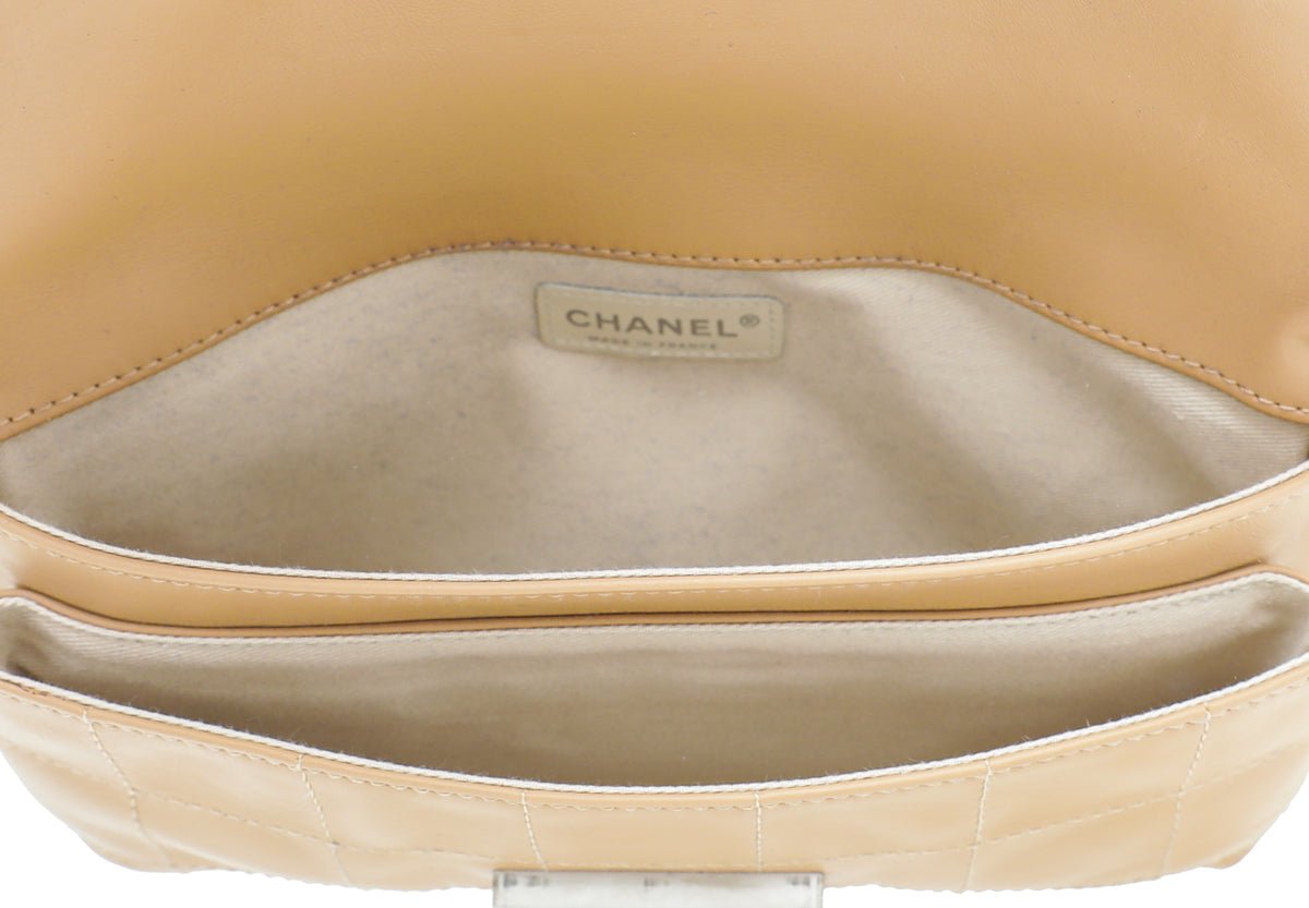 Chanel Beige Giant Reissue Lock Bag