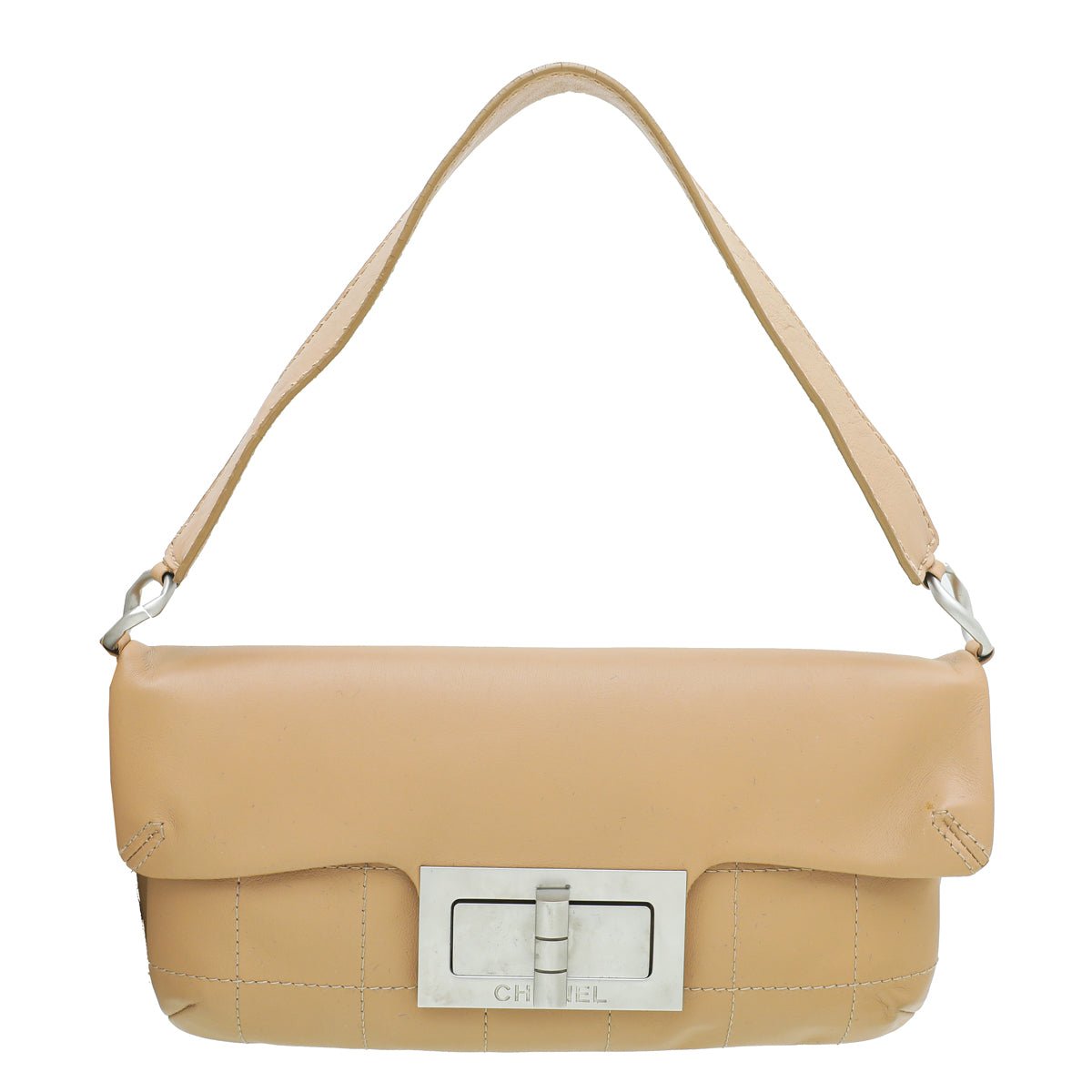 Chanel Beige Giant Reissue Lock Bag