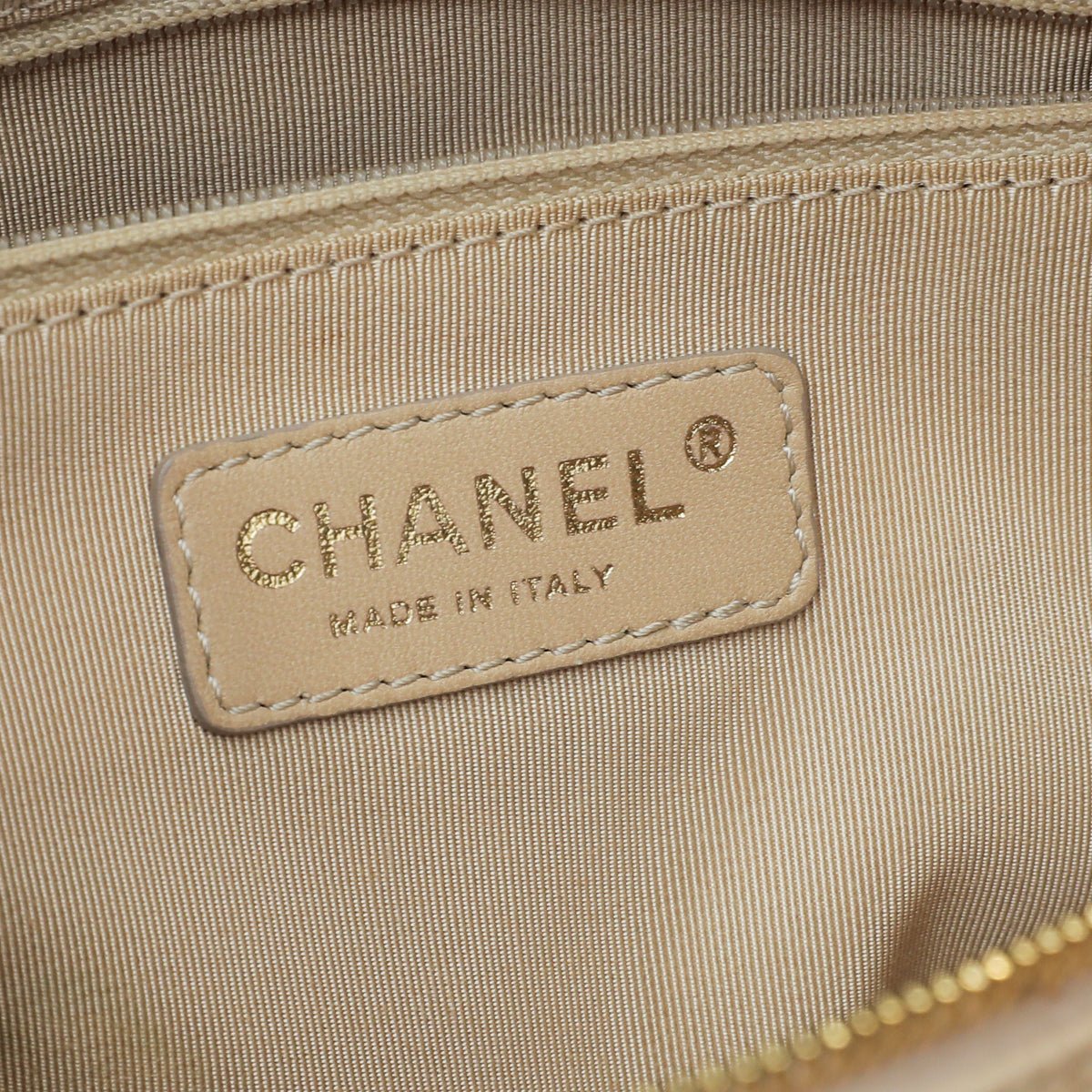 Chanel Beige Petite Shopping Tote (PST) Bag