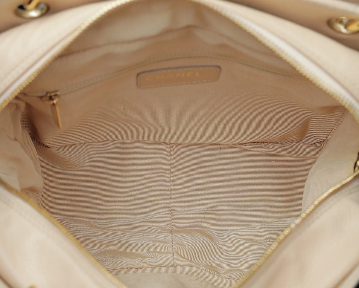 Chanel Beige Petite Shopping Tote (PST) Bag