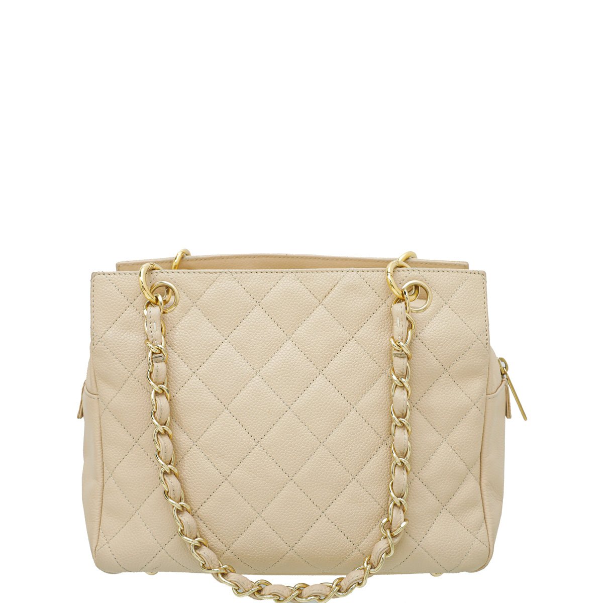 Chanel Beige Petite Shopping Tote (PST) Bag