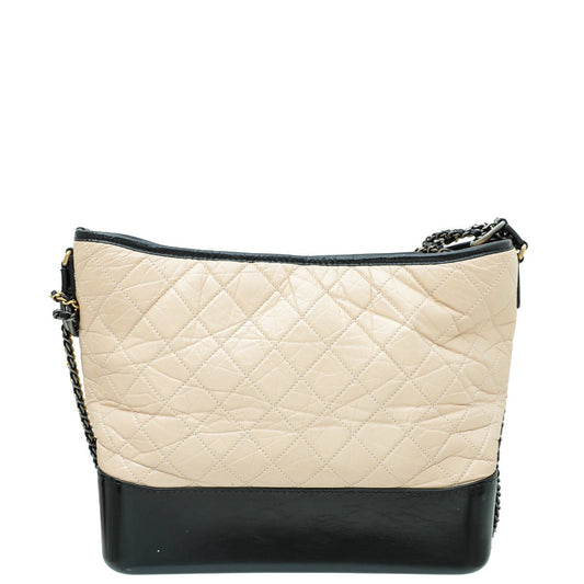 Chanel Bicolor Gabrielle Hobo Medium Bag