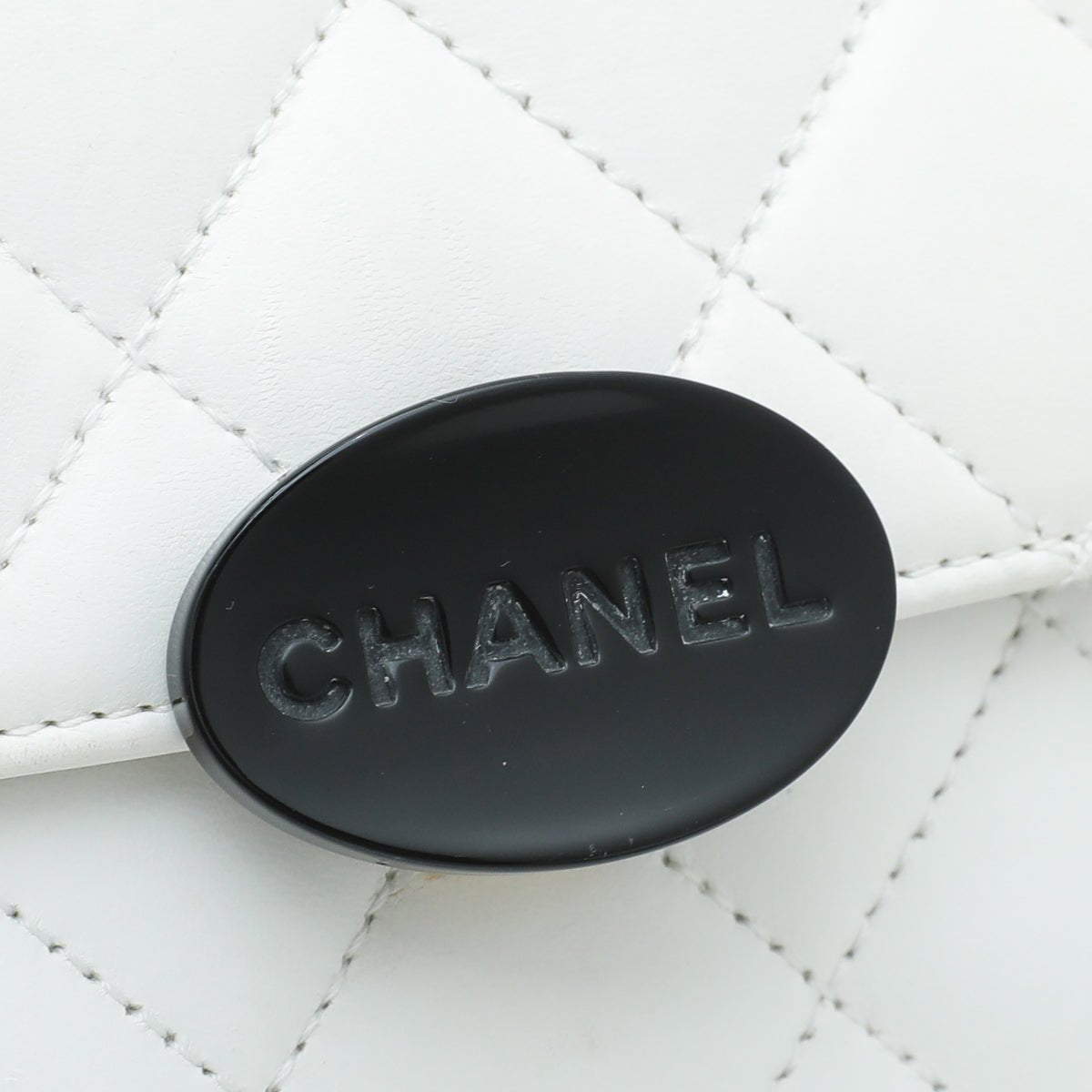 Chanel Bicolor Resin Chain Flap Bag