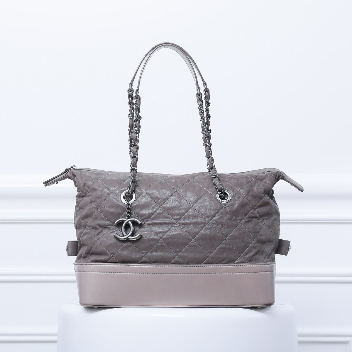 Chanel Bicolor Shopping Bag