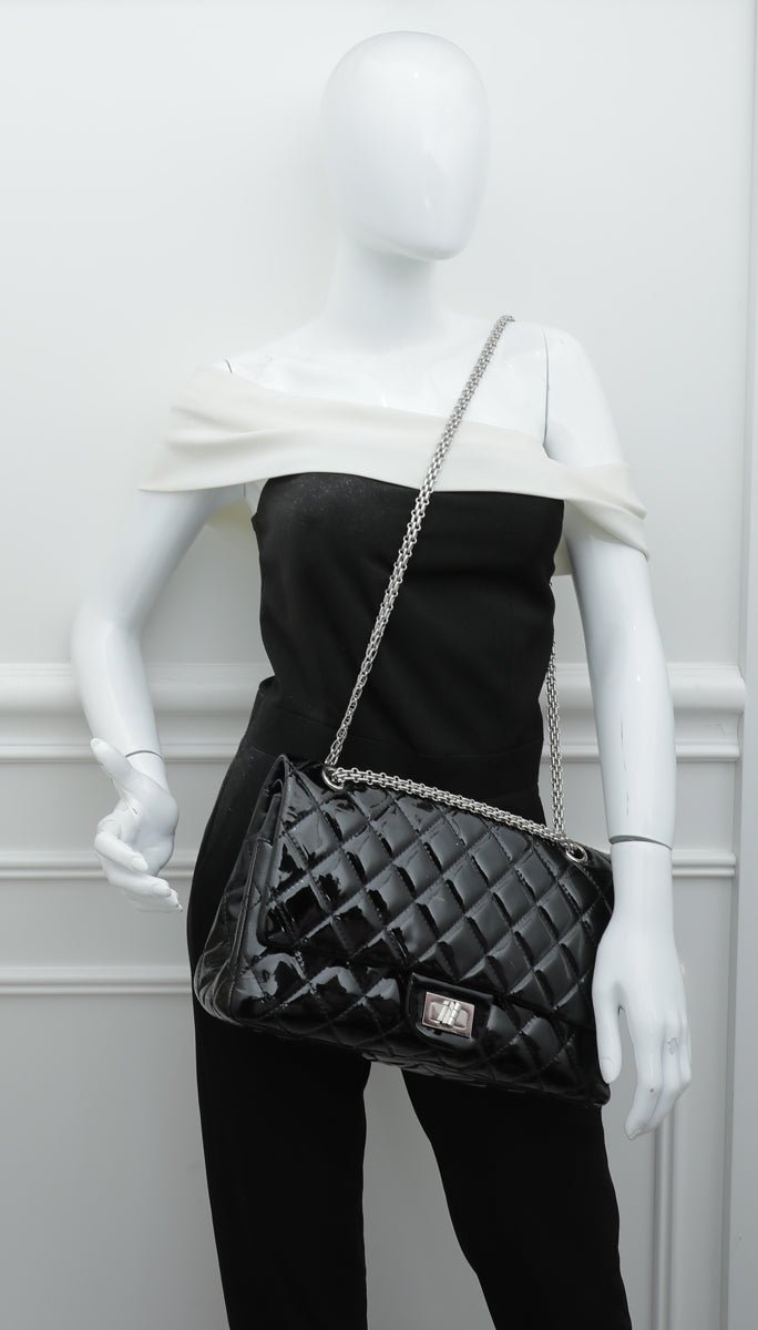 Chanel Black 2.55 Reissue Flap 227 Bag