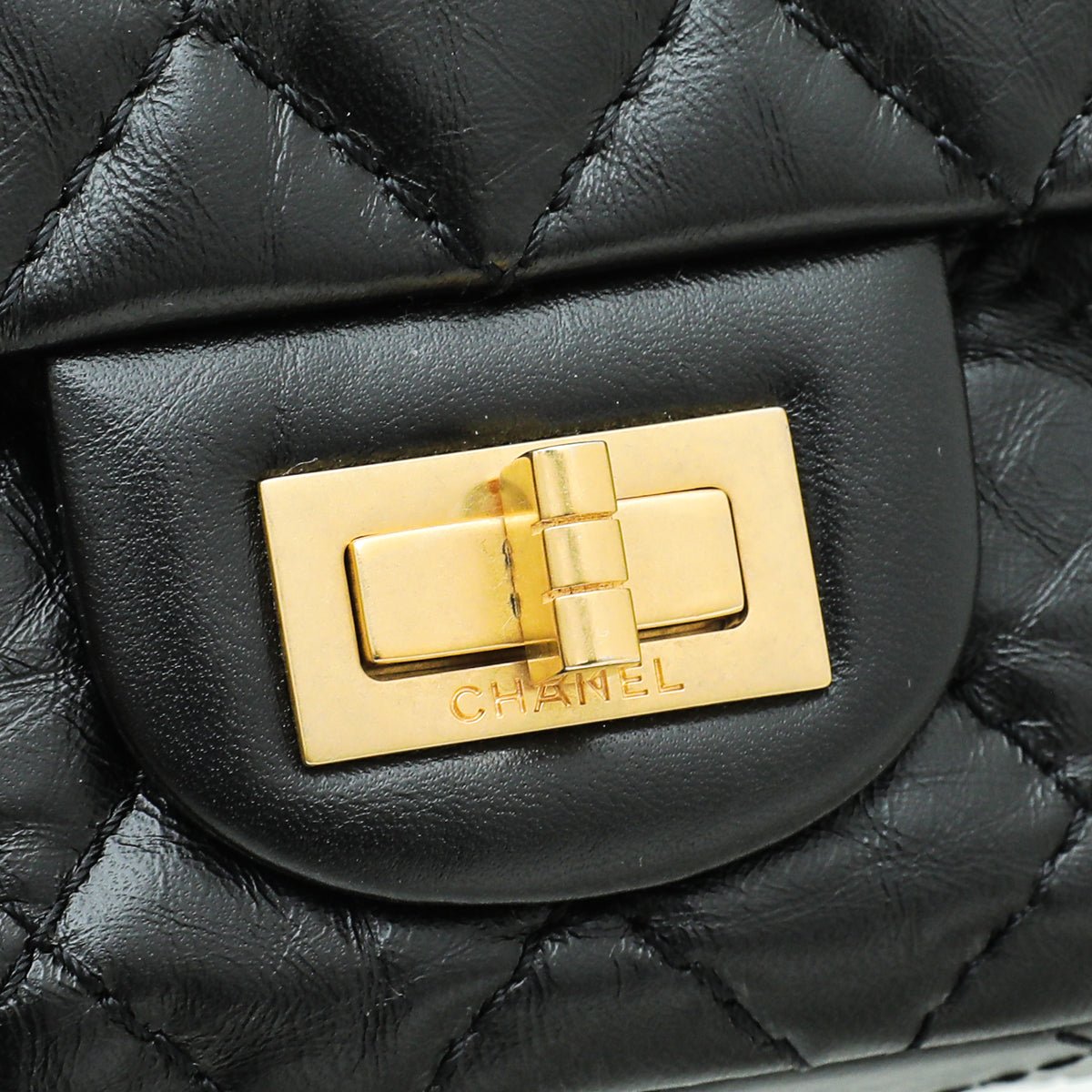 Chanel Black Aged 2.55 Reissue Flap 225 Bag