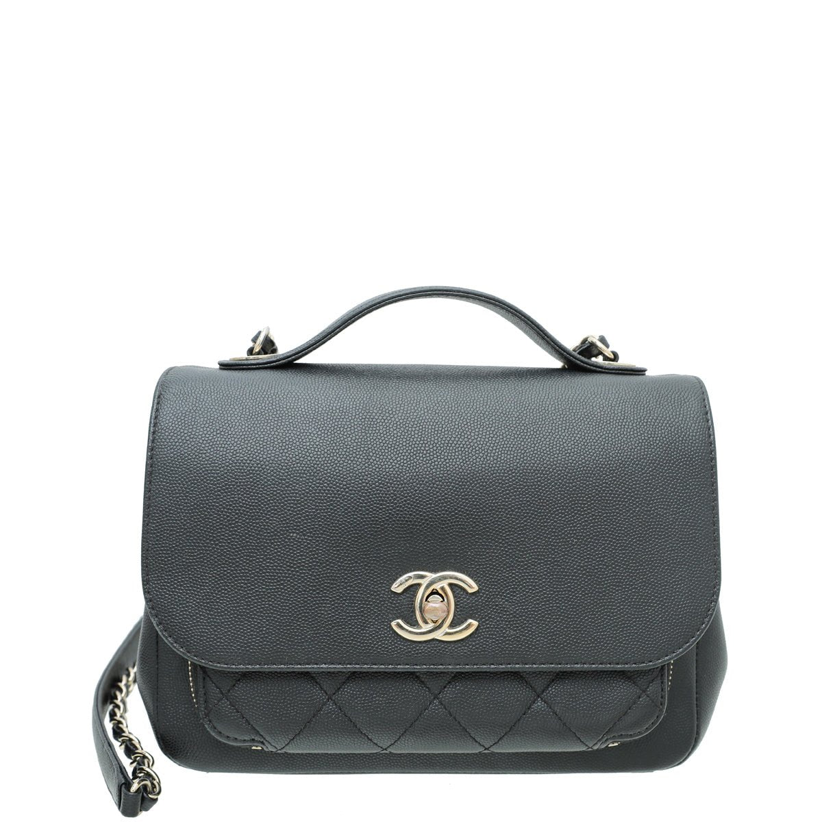 Chanel Black CC Business Affinity Small Bag