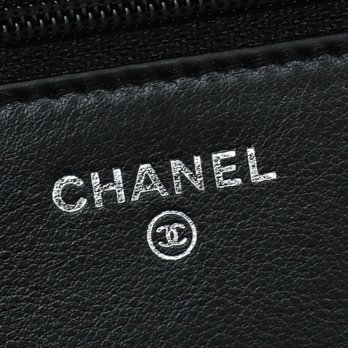 Chanel Black CC Cambon Wallet On Chain