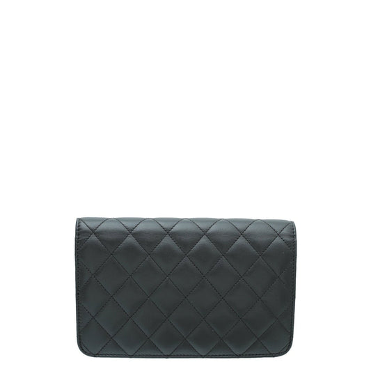 Chanel Black CC Cambon Wallet On Chain