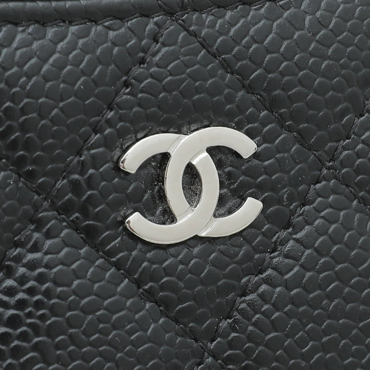 Chanel Black CC Classic Card Holder