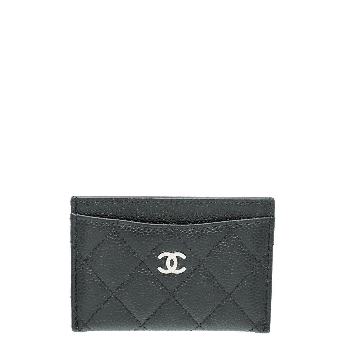 Chanel Black CC Classic Card Holder