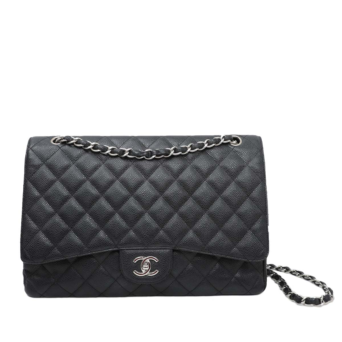 Chanel Black CC Classic Single Flap Bag