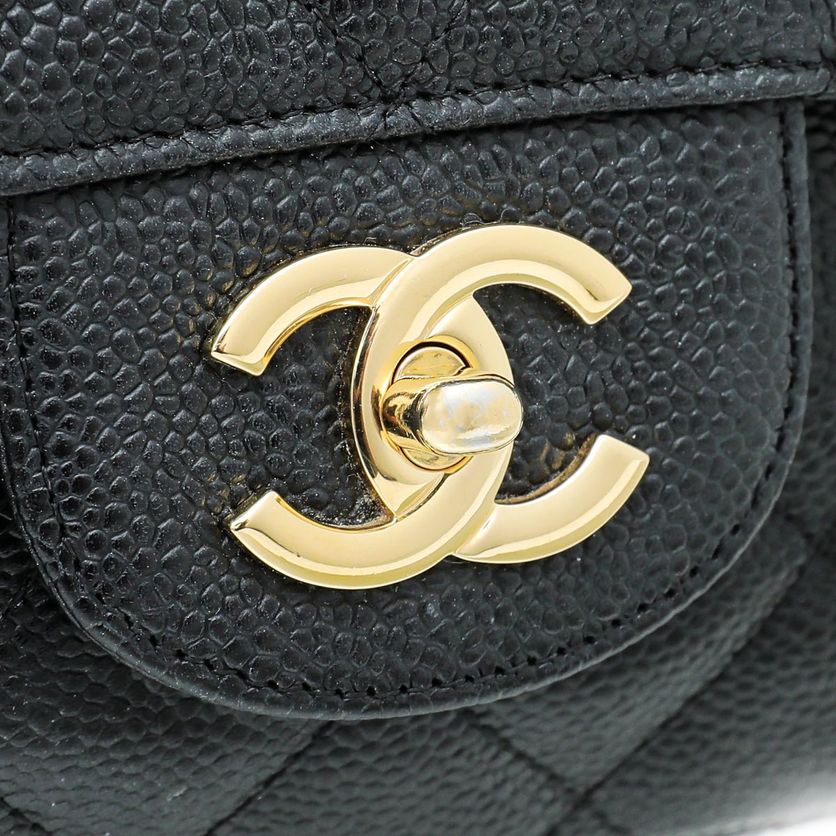 Chanel Black CC Classic Single Flap Maxi Bag