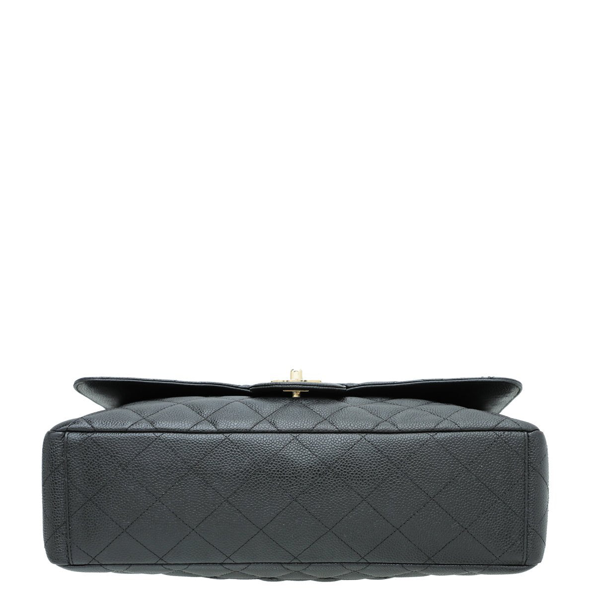 Chanel Black CC Classic Single Flap Maxi Bag