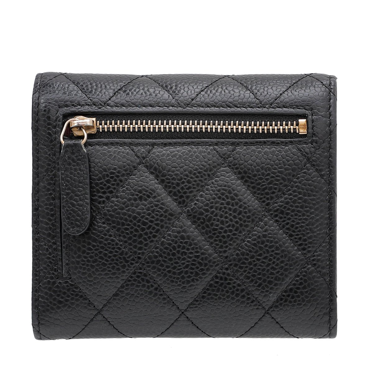 Chanel Black CC Classic Small Wallet