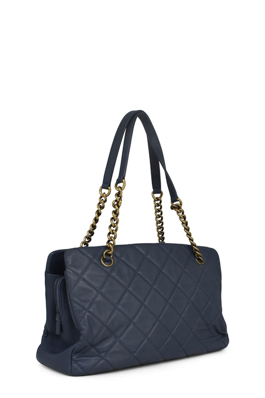 CC Crown Small Tote Blue