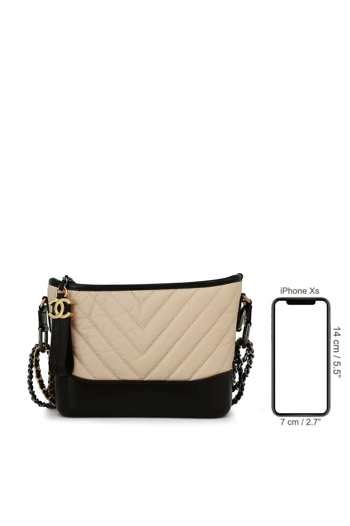 Small Gabrielle Hobo Beige