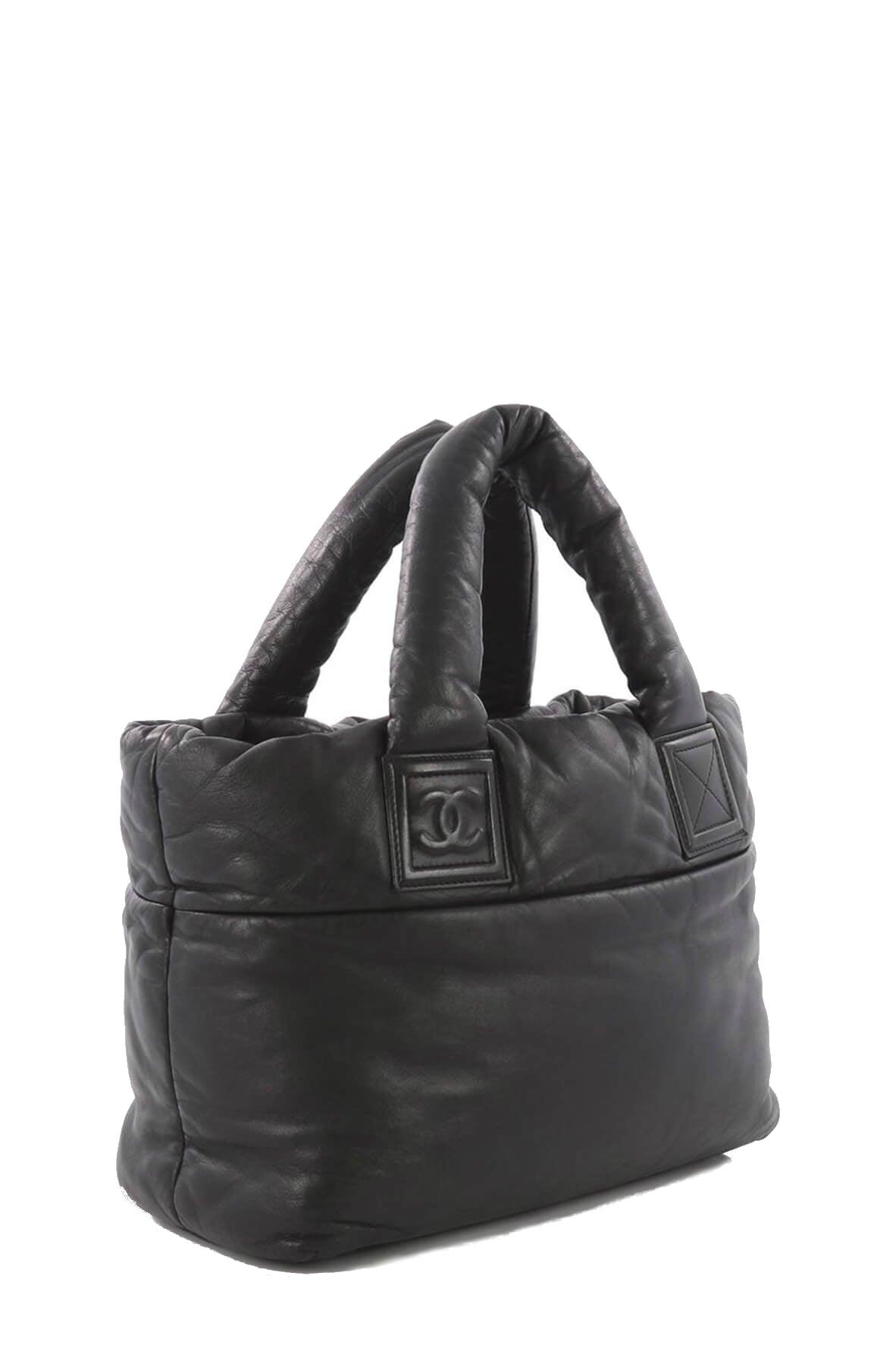 Small Coco Cocoon Reversible Tote Black