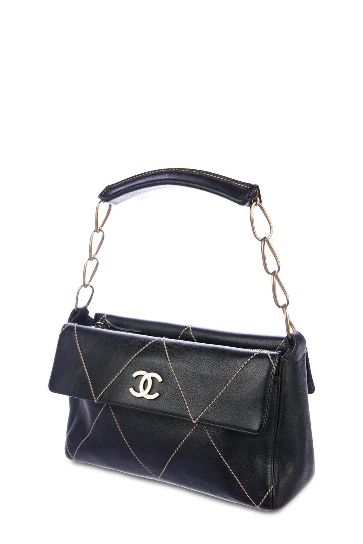 Surpique Shoulder Bag Black