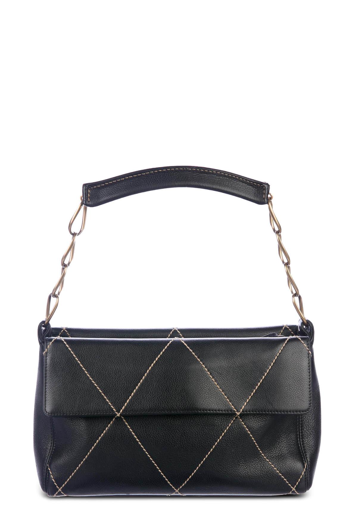 Surpique Shoulder Bag Black