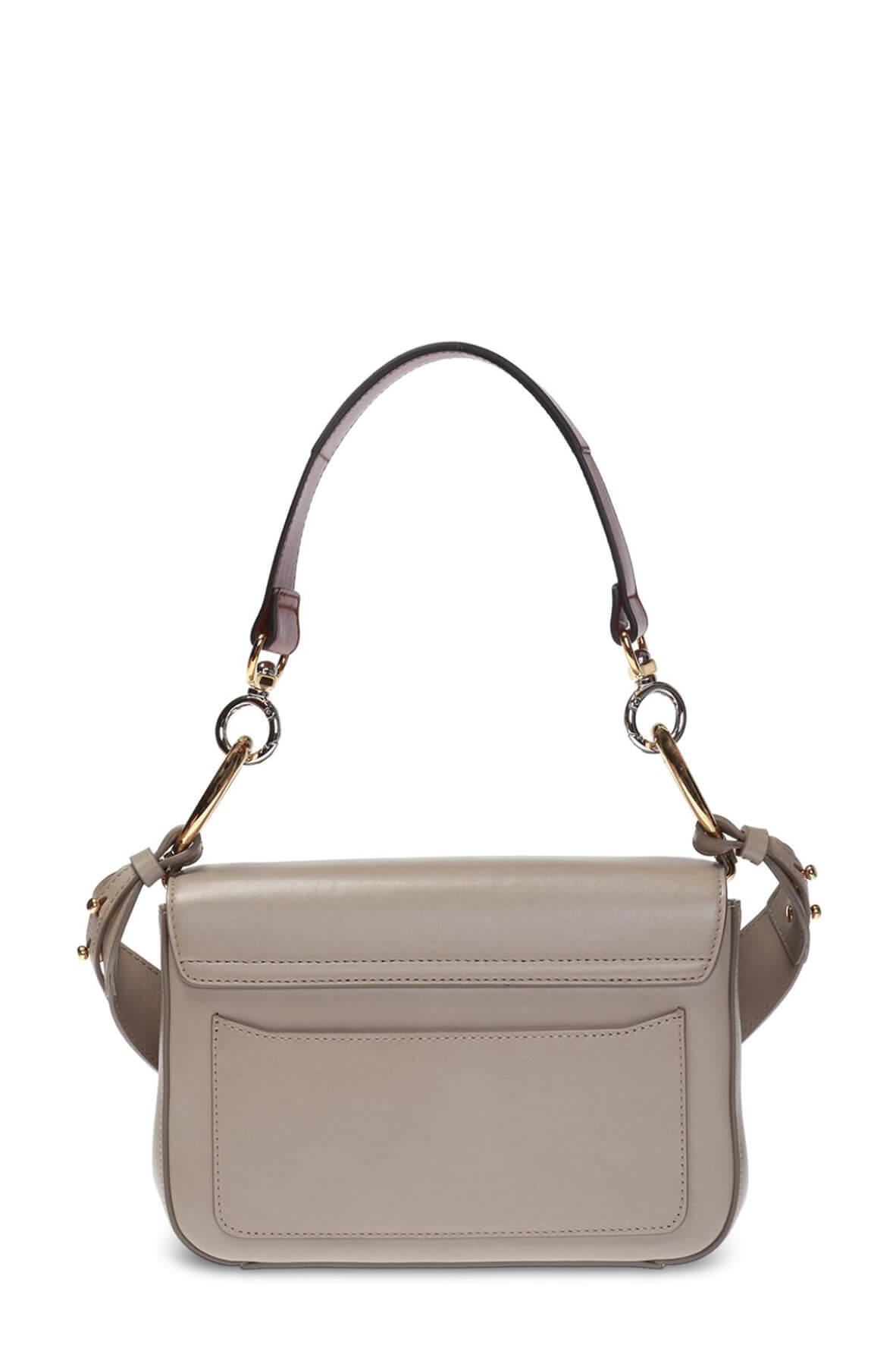 Small Chloe C Double Carry Bag Motty Grey