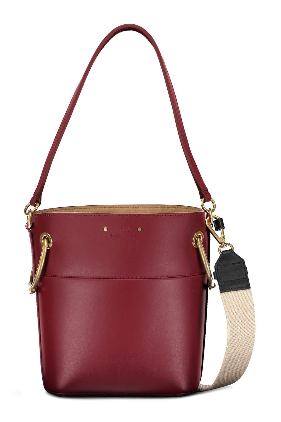 Small Roy Bucket Bag Plum Purple