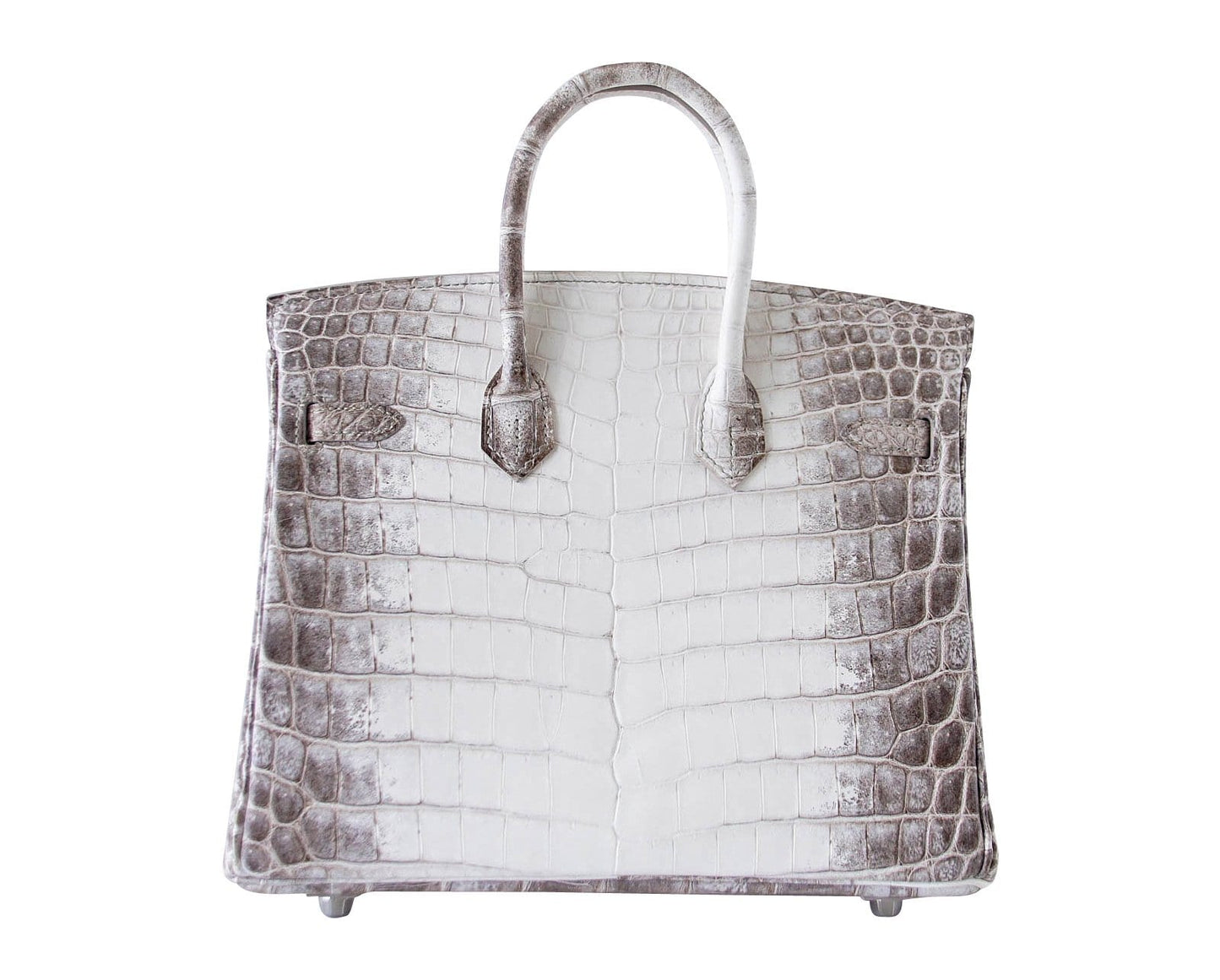 Hermes Birkin 25 Bag Blanc Himalaya Exquisite Jewel Palladium Hardware