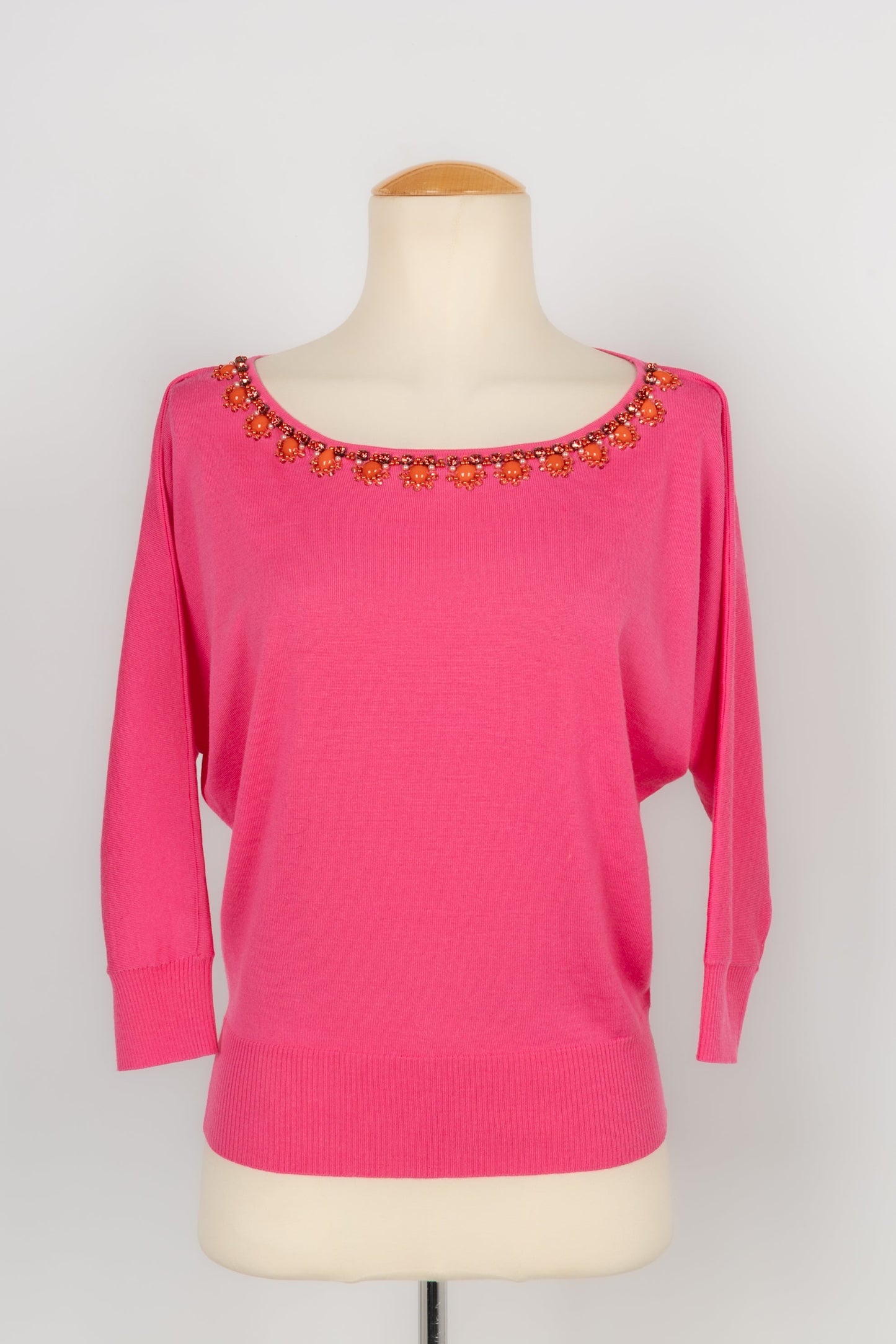 Petit pull rose Dior