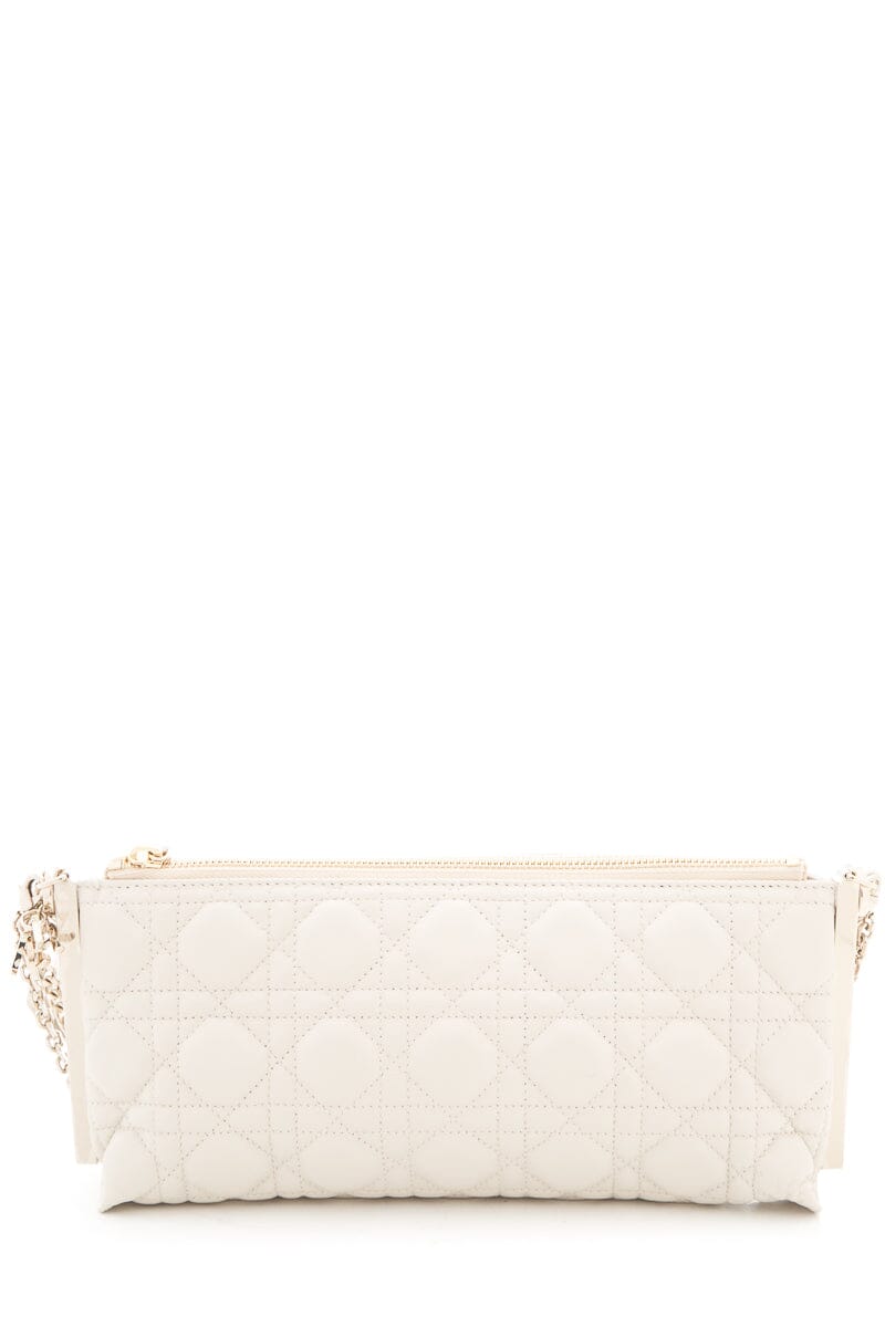 Dior 2023 Club Bag in Dusty Ivory Cannage Lambskin